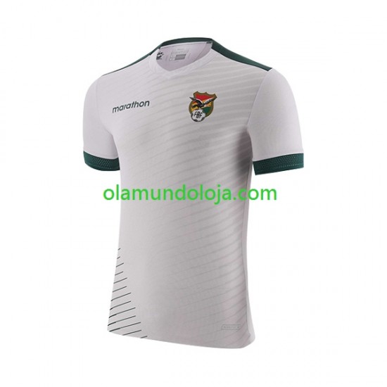 Camisola Bolivia Homem Equipamento Segundo 2023 Manga Curta